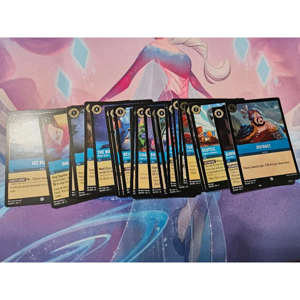 25 Random Lorcana C/UC Lot Sapphire Set 1-5